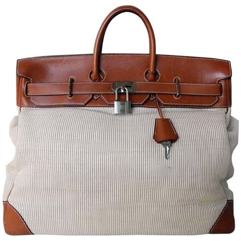 hermes men travel bag|vintage hermes travel bag.